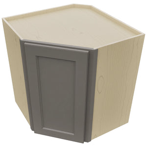 Fabuwood Fusion Stone WDC2730 Wall Corner Diagonal Cabinet, Top View
