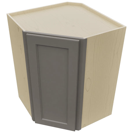 Fabuwood Fusion Stone WDC2736 Wall Corner Diagonal Cabinet, Top View