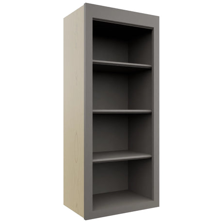 Fabuwood Fusion Stone WOS1842 Wall Open Shelf, Front View