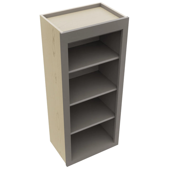 Fabuwood Fusion Stone WOS1842 Wall Open Shelf, Top View