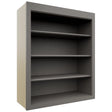 Fabuwood Fusion Stone WOS3036 Wall Open Shelf, Front View