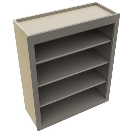 Fabuwood Fusion Stone WOS3036 Wall Open Shelf, Top View