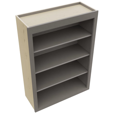 Fabuwood Fusion Stone WOS3042 Wall Open Shelf, Top View