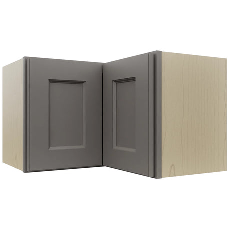 Fabuwood Fusion Stone WPC2415 Wall Corner Pie Cabinet, Front View