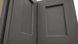 Fabuwood Fusion Stone WPC2415 Wall Corner Pie Cabinet, Detail View