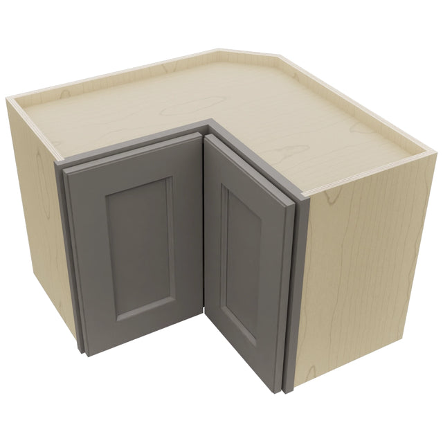 Fabuwood Fusion Stone WPC2418 Wall Corner Pie Cabinet, Top View