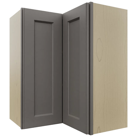 Fabuwood Fusion Stone WPC2430 Wall Corner Pie Cabinet, Front View