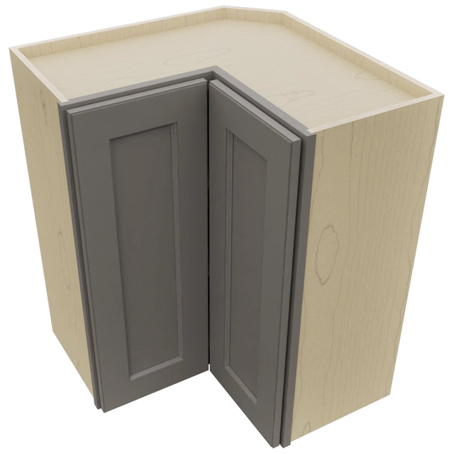 Fabuwood Fusion Stone WPC2430 Wall Corner Pie Cabinet, Top View
