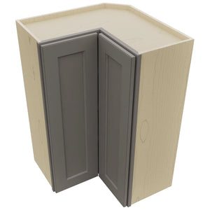 Fabuwood Fusion Stone WPC2436 Wall Corner Pie Cabinet, Top View