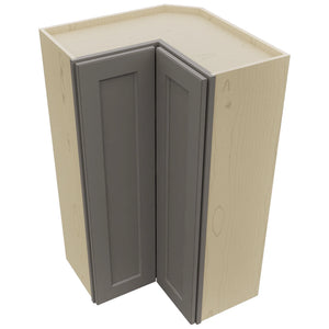 Fabuwood Fusion Stone WPC2442 Wall Corner Pie Cabinet, Top View