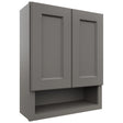 Fabuwood Fusion Stone WVS2430 Vanity Wall Storage, Front View