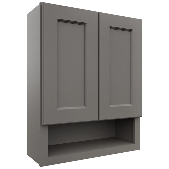 Fabuwood Fusion Stone WVS2430 Vanity Wall Storage, Front View