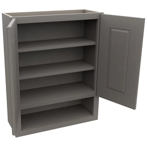 Fabuwood Fusion Stone WVS2430 Vanity Wall Storage, Open View