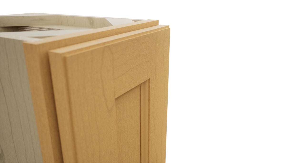Fabuwood Fusion Timber B09FD-12D Base Full Door Cabinet, Detail View