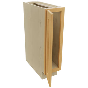 Fabuwood Fusion Timber B09FD Base Full Door Cabinet, Open View