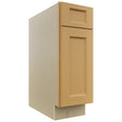 Fabuwood Fusion Timber B12 Base Standard Cabinet, Front View
