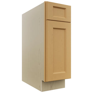Fabuwood Fusion Timber B12 Base Standard Cabinet, Front View