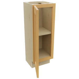 Fabuwood Fusion Timber B12FD-12D Base Full Door Cabinet, Open View