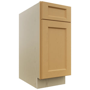 Fabuwood Fusion Timber B15 Base Standard Cabinet, Front View