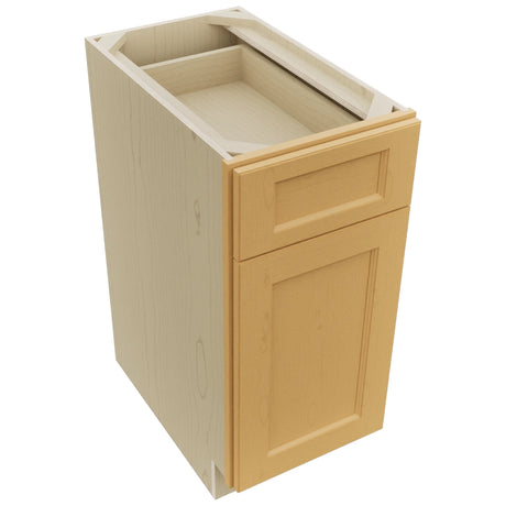 Fabuwood Fusion Timber B15 Base Standard Cabinet, Top View
