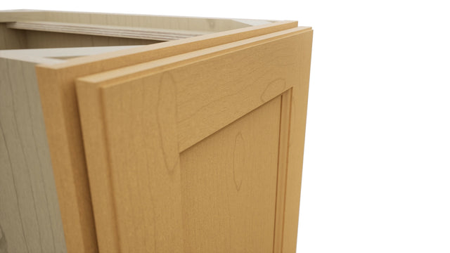 Fabuwood Fusion Timber B15FD Base Full Door Cabinet, Detail View
