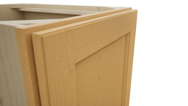 Fabuwood Fusion Timber B18FD Base Full Door Cabinet, Detail View