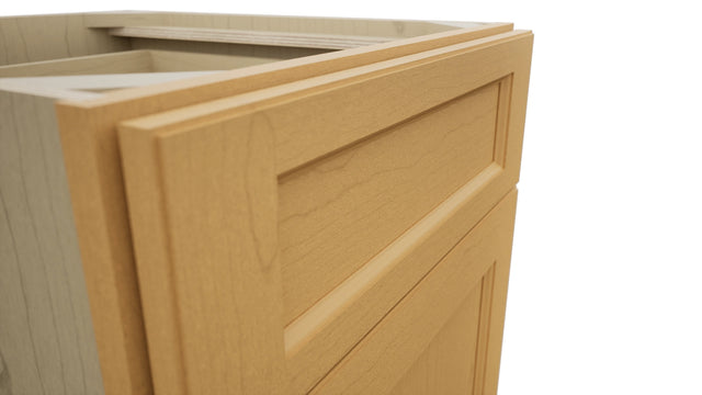 Fabuwood Fusion Timber B21 Base Standard Cabinet, Detail View