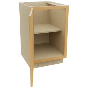 Fabuwood Fusion Timber B21FD Base Full Door Cabinet, Open View