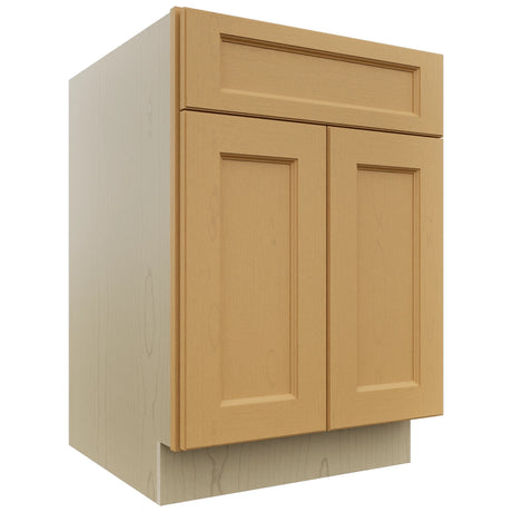 Fabuwood Fusion Timber B24 Base Standard Cabinet, Front View