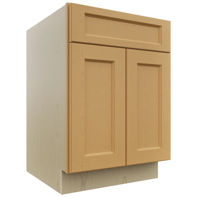 Fabuwood Fusion Timber B24 Base Standard Cabinet, Front View