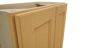 Fabuwood Fusion Timber B24FD-12D Base Full Door Cabinet, Detail View