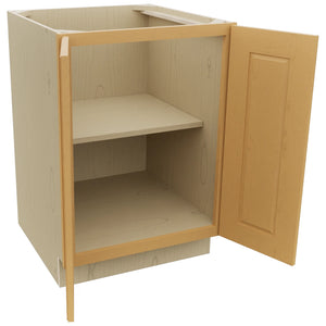Fabuwood Fusion Timber B24FD Base Full Door Cabinet, Open View