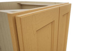 Fabuwood Fusion Timber B24FD Base Full Door Cabinet, Detail View