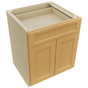 Fabuwood Fusion Timber B27 Base Standard Cabinet, Top View