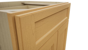 Fabuwood Fusion Timber B27 Base Standard Cabinet, Detail View