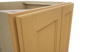 Fabuwood Fusion Timber B27FD Base Full Door Cabinet, Detail View
