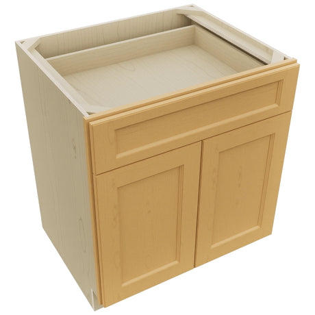 Fabuwood Fusion Timber B30 Base Standard Cabinet, Top View
