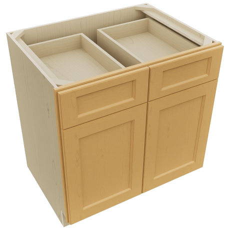Fabuwood Fusion Timber B33 Base Standard Cabinet, Top View