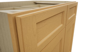 Fabuwood Fusion Timber B36 Base Standard Cabinet, Detail View