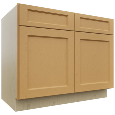Fabuwood Fusion Timber B42 Base Standard Cabinet, Front View