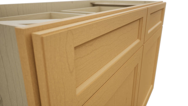 Fabuwood Fusion Timber B48 Base Standard Cabinet, Detail View