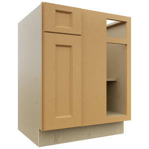 Fabuwood Fusion Timber BLB36/39 Base Corner Blind Cabinet, Front View