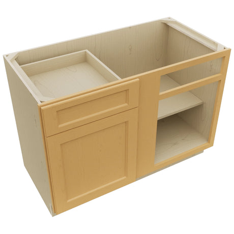 Fabuwood Fusion Timber BLB48/51 Base Corner Blind Cabinet, Top View