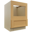 Fabuwood Fusion Timber BMC24 Base Microwave Cabinet, Front View