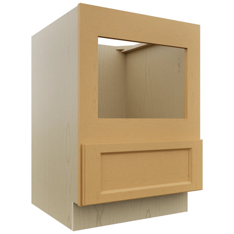 Fabuwood Fusion Timber BMC24 Base Microwave Cabinet, Front View