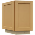 Fabuwood Fusion Timber BRA24 Base Return Angle Cabinet, Front View