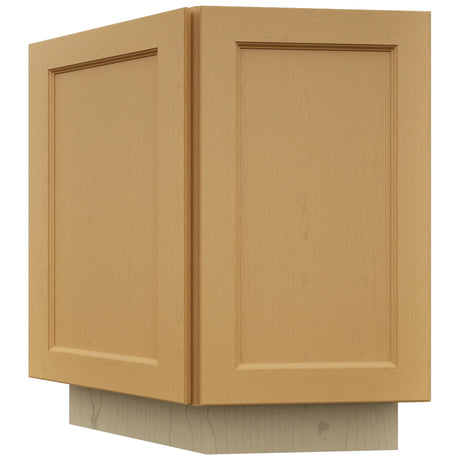 Fabuwood Fusion Timber BRA24 Base Return Angle Cabinet, Front View
