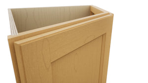 Fabuwood Fusion Timber BRA24 Base Return Angle Cabinet, Detail View