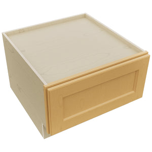 Fabuwood Fusion Timber DBS24 Base Bench Seat Cabinet, Top View