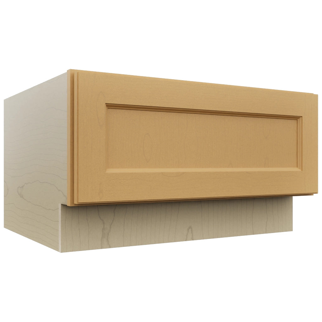 Fabuwood Fusion Timber DBS30 Base Bench Seat Cabinet, Front View